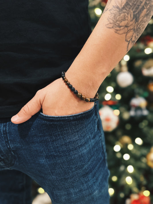 Volcanic Eye- Men’s Bracelet